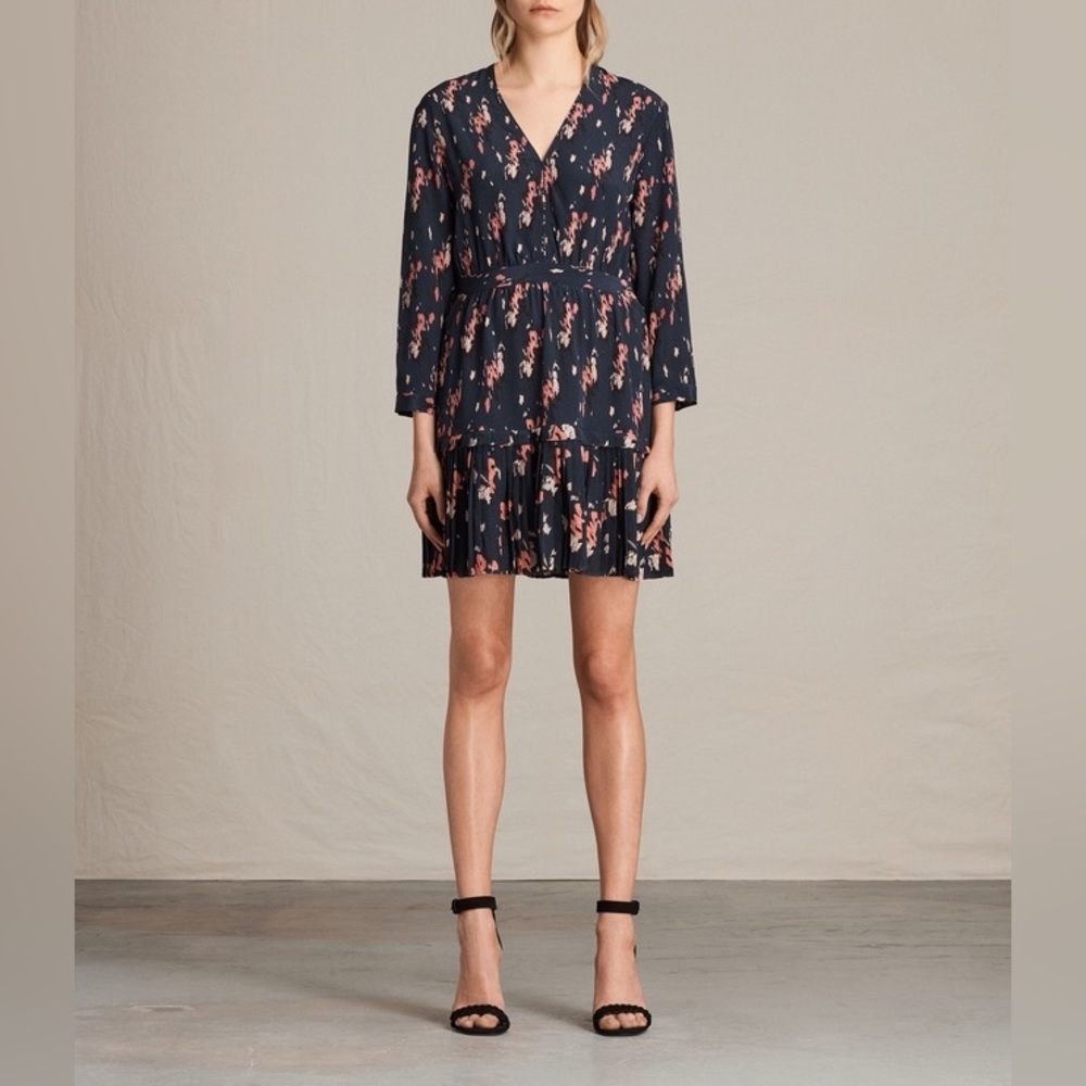 ALLSAINTS Via Mitre Kirsch Dress, Size 00